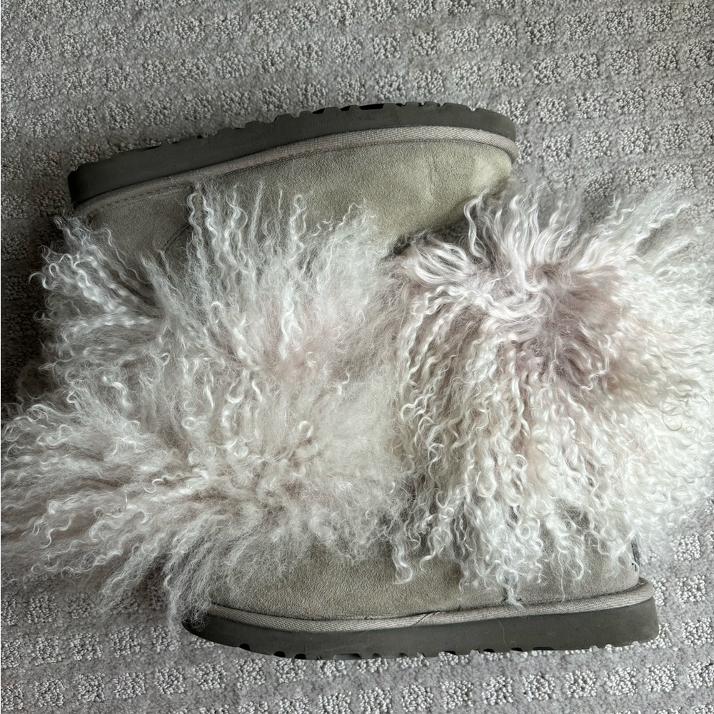 New Ugg Australia Lammfell Sheepskin Cuff Boot